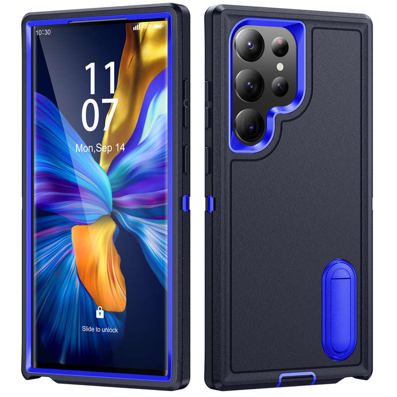 1pc Blue Add  Blue  For Samsung Galaxy S22 Ultra Phone Cases