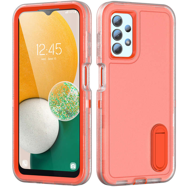 1pc Clear Add  Orange For Samsung Galaxy A13 5G Phone Cases