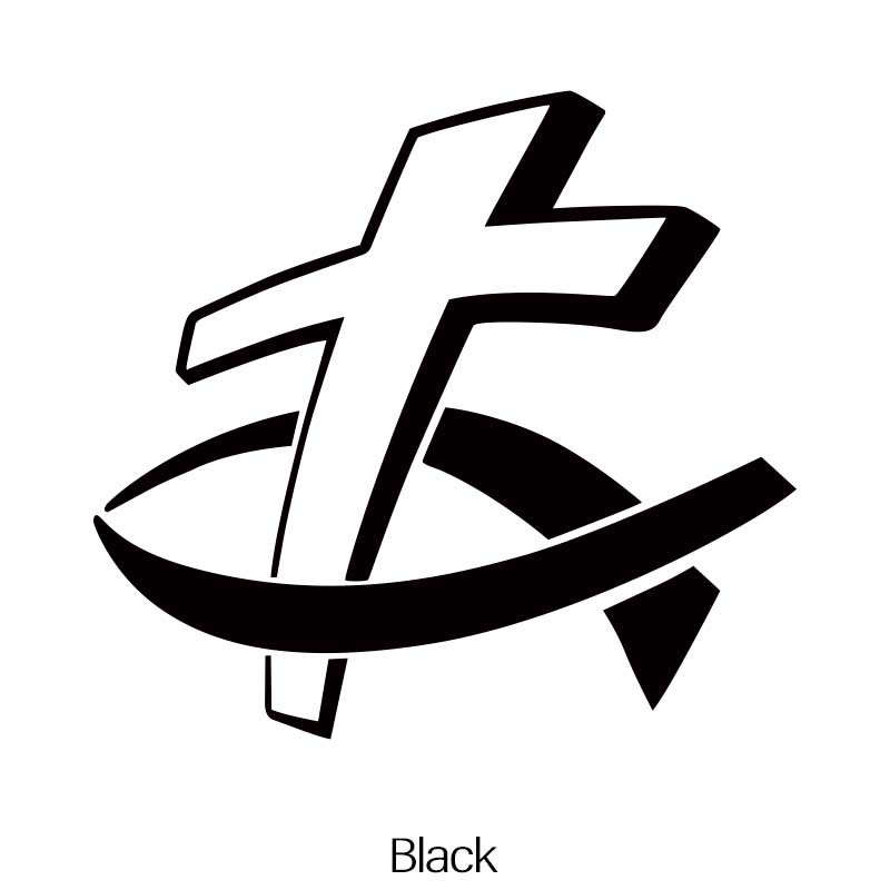 1pc Black Jesus Christian Themed Stickers
