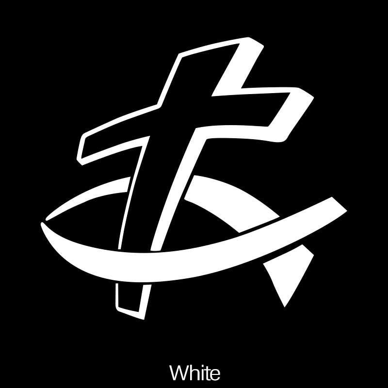 1pc Black Jesus Christian Themed Stickers