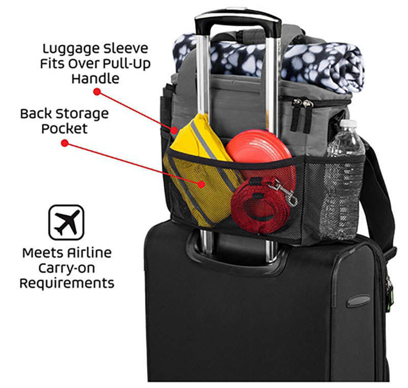 1pc Black Pet Bag