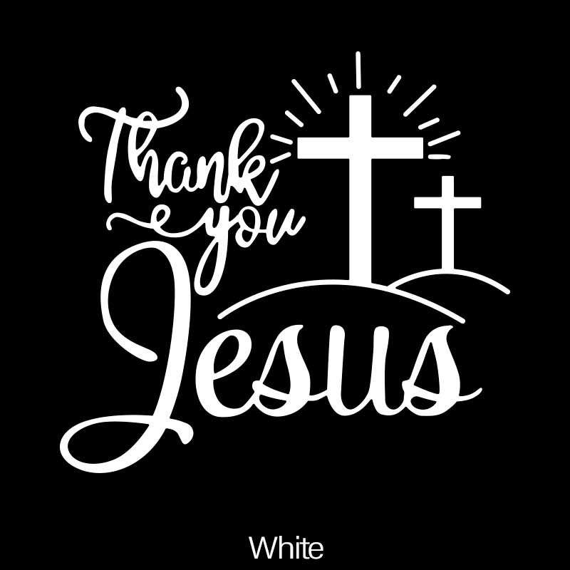 1pc Red Jesus Christian Themed Stickers