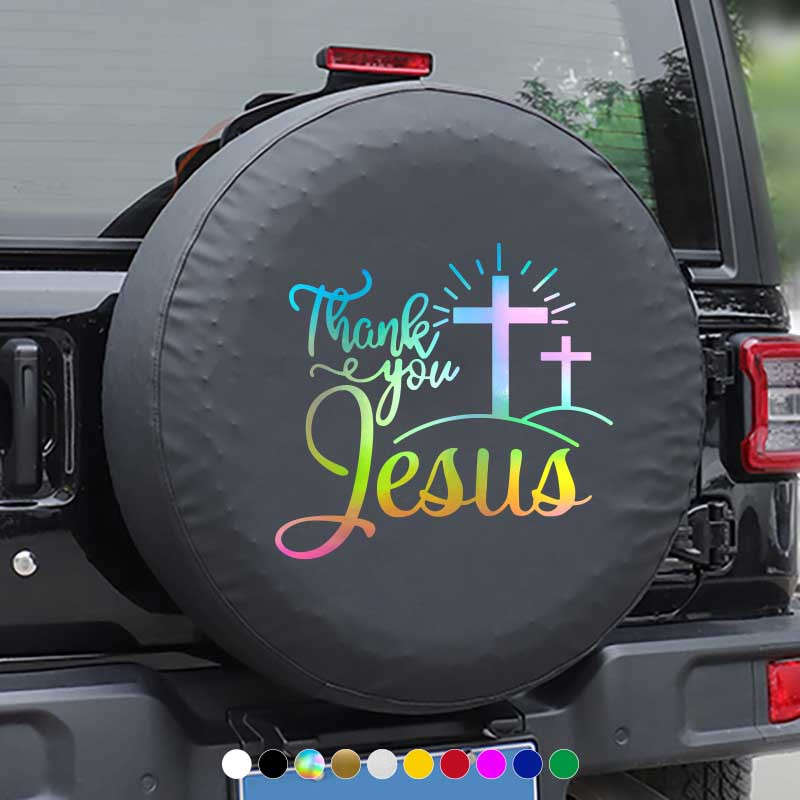 1pc Red Jesus Christian Themed Stickers