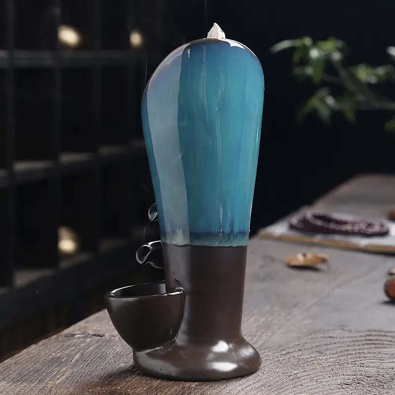 1 Ceramic Waterfall Incense Burner