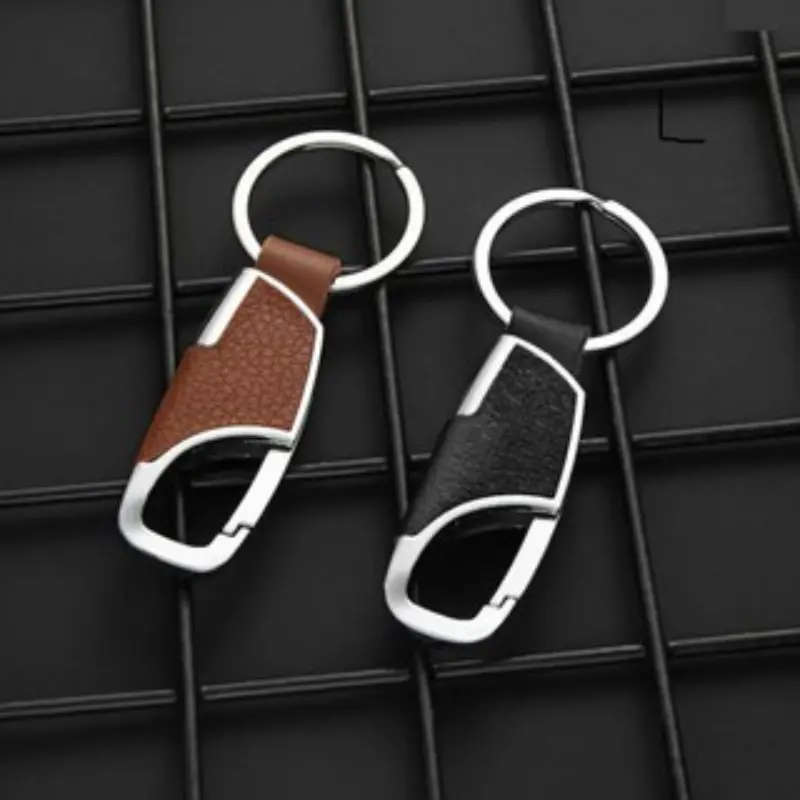 Leather Car Keychain Keyring Keychain