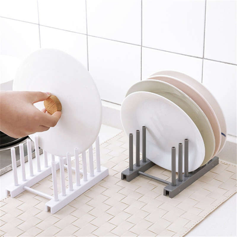1pc Sleek Design Stainless Steel Kitchen Organizer Pot Lid Spoon Holder Rack Detachable Cook