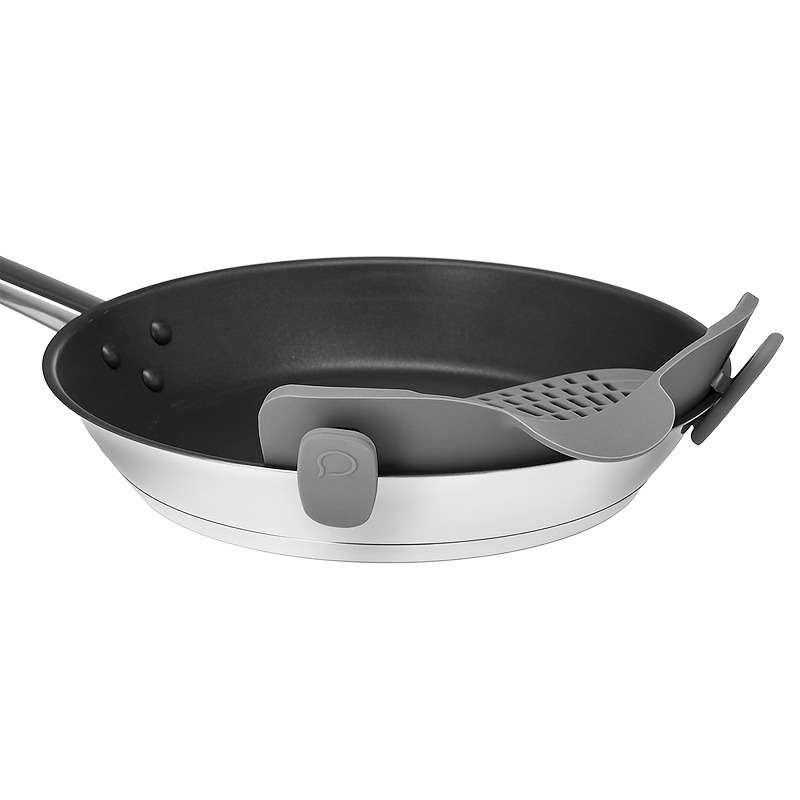 1pc Versatile Silicone Clip-On Strainer an Ideal Kitchen Tool for Your Cookware