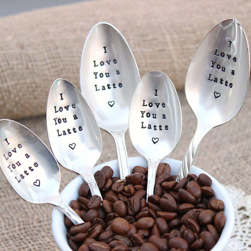 1 Pc Bat Stir Crazy Hand Stamped Coffee Spoon. Spoon With Bats. Halloween Gift Idea. Tea Spoon.