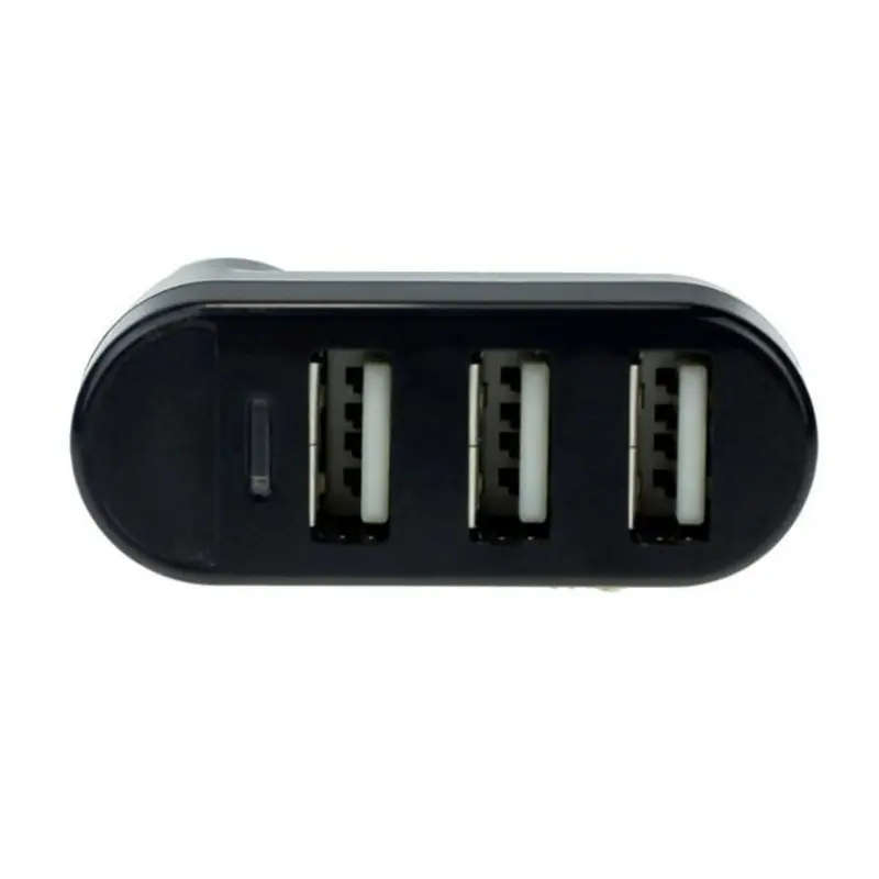 1pc High Quality For Laptop For PC Hub USB Rotate Splitter Mini Adapter 3 Ports