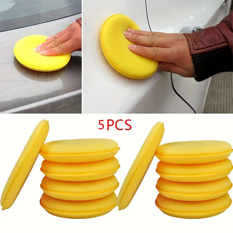 5pcs Car Waxing  Polishing Sponges