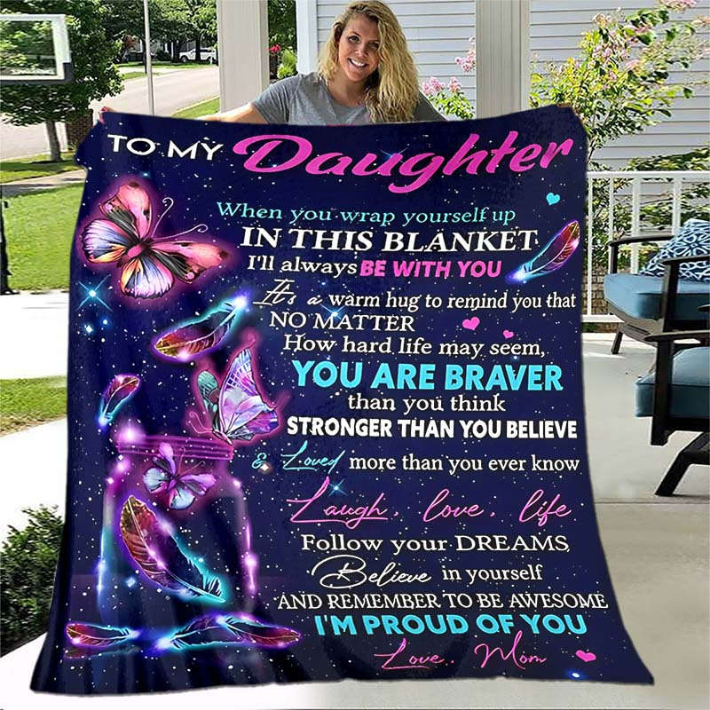 1ps Blanket Color Black size 200x230cm