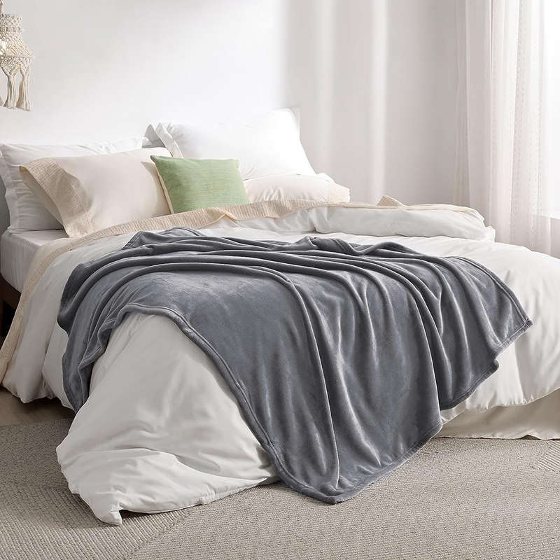 1ps Blanket Color Gray size 200 X 230cm
