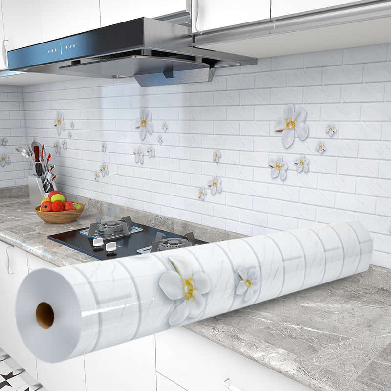 1PC Wall StickersFlower Tiles59.99X1000.0cm