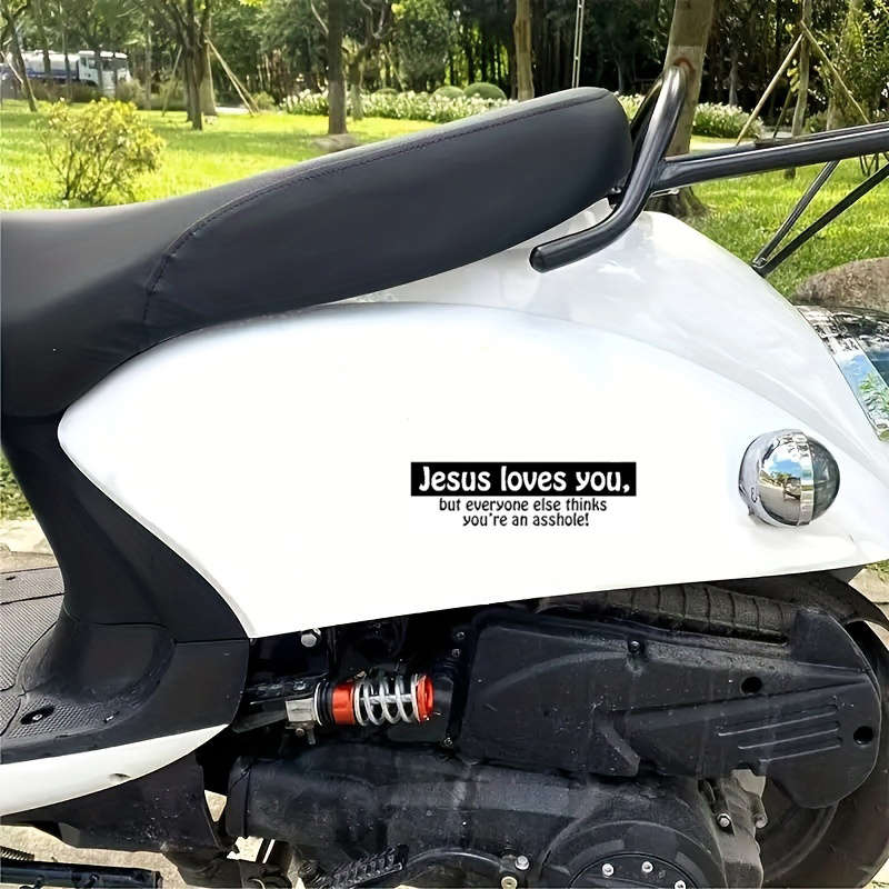 2pcs Jesus Christian Themed Stickers