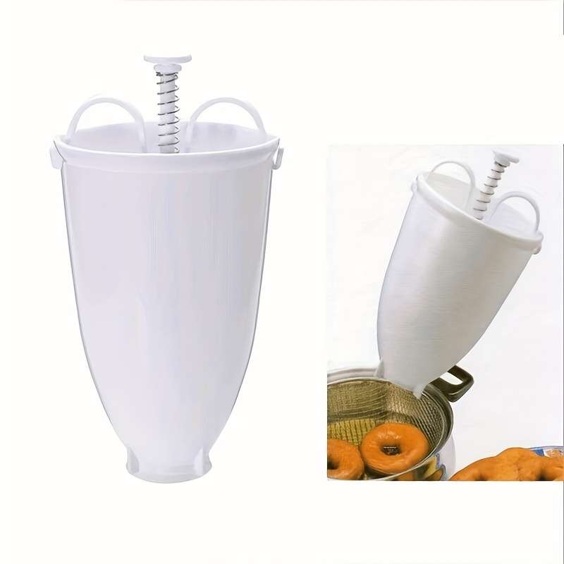 1pc Easy DIY Donut Maker Set Stainless Steel Kitchen Tool for Perfect Homemade Donuts Includ