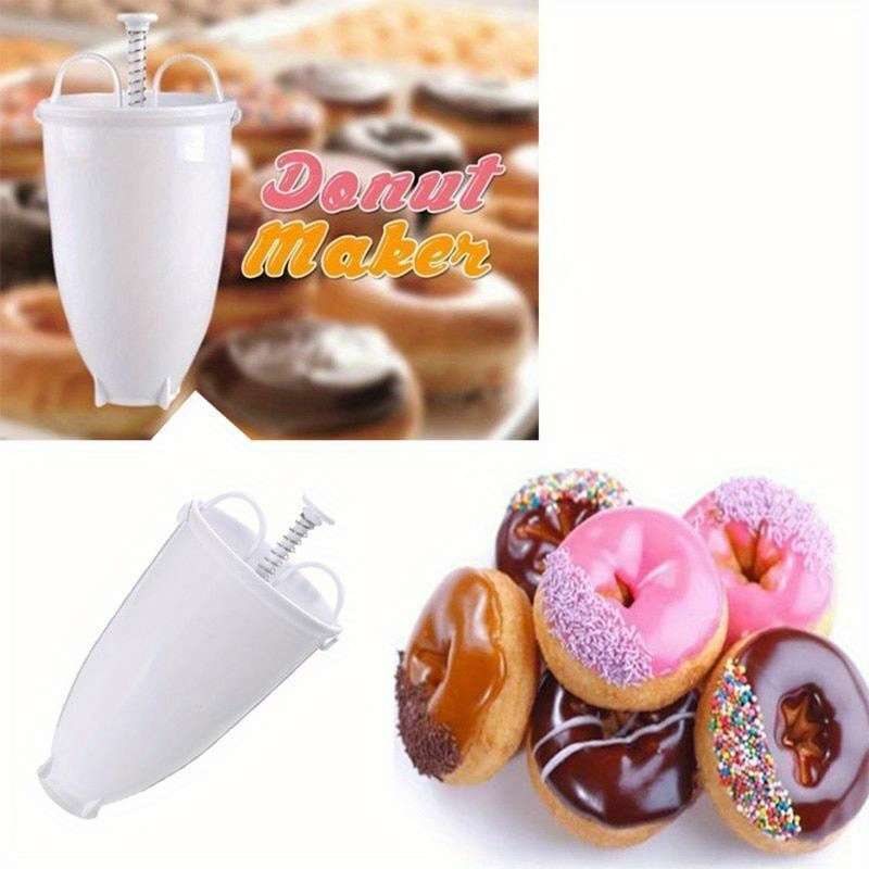1pc Easy DIY Donut Maker Set Stainless Steel Kitchen Tool for Perfect Homemade Donuts Includ