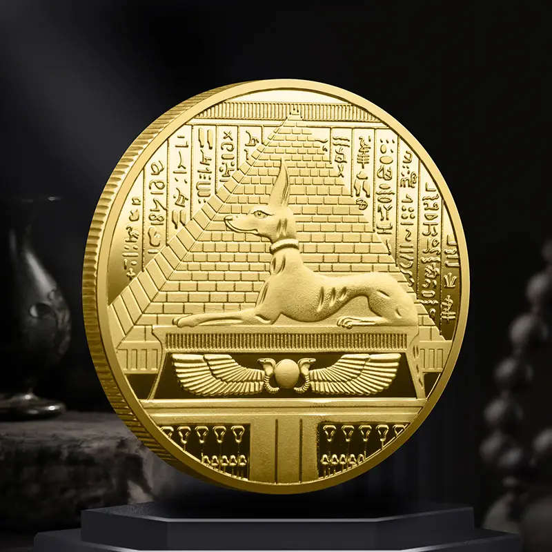 Ancient Egyptian - Collectible Commemorative Coin - With Capsule