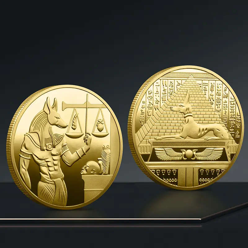 Ancient Egyptian - Collectible Commemorative Coin - With Capsule