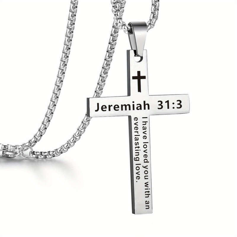 1 Piece Philippians 4:13 Jesus Theme Pendant