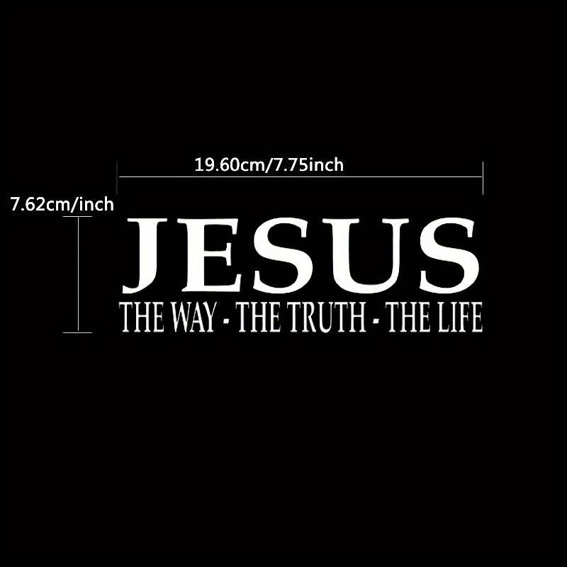 1pc Jesus Christian Themed Stickers