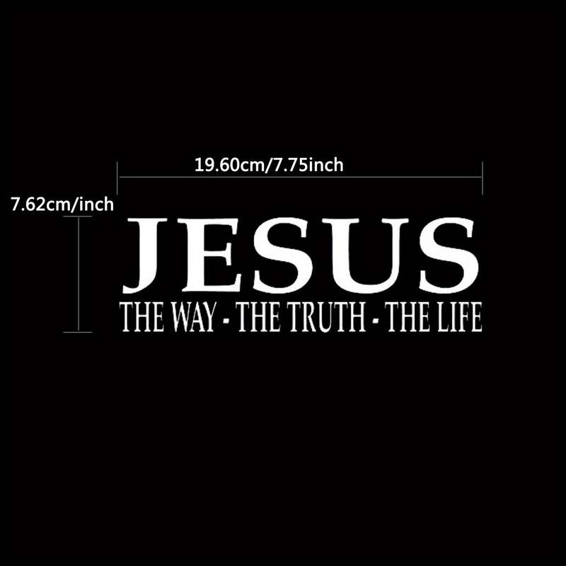 1pc Jesus Christian Themed Stickers