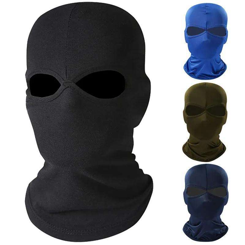1pc Full Face Cover Hat Balaclava Hat Tactical CS Sun Protection Winter Ski Cycling Hat For Ou