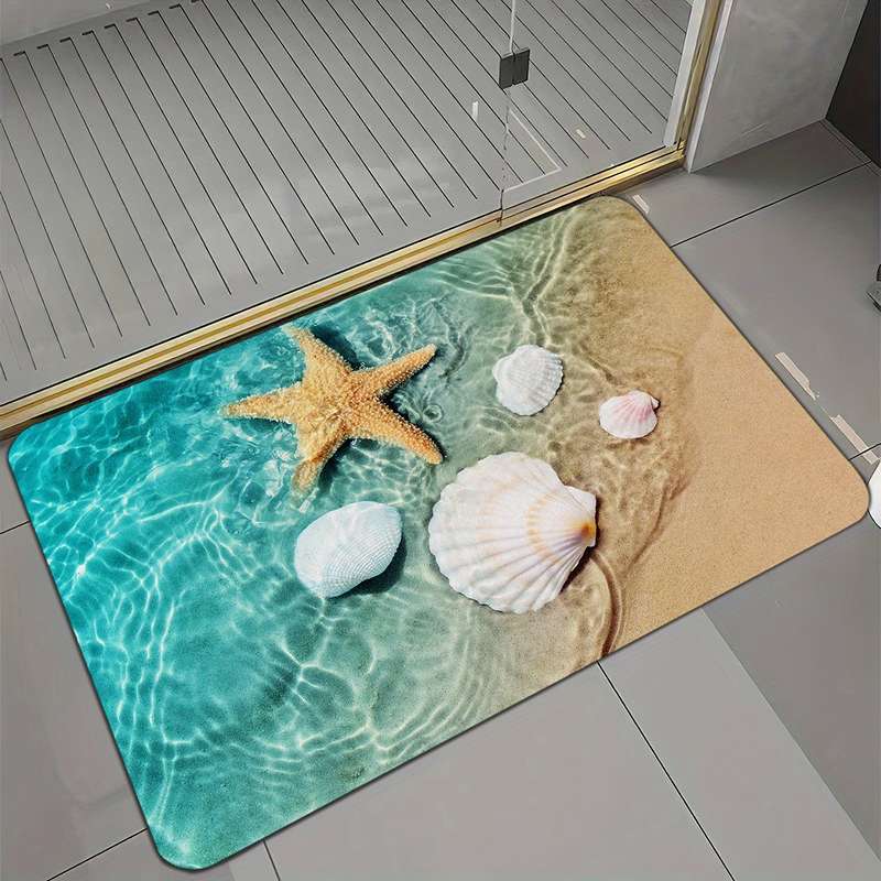 1Pc 50x80cm 19.68x31.49inch Style 01 Floor Mat