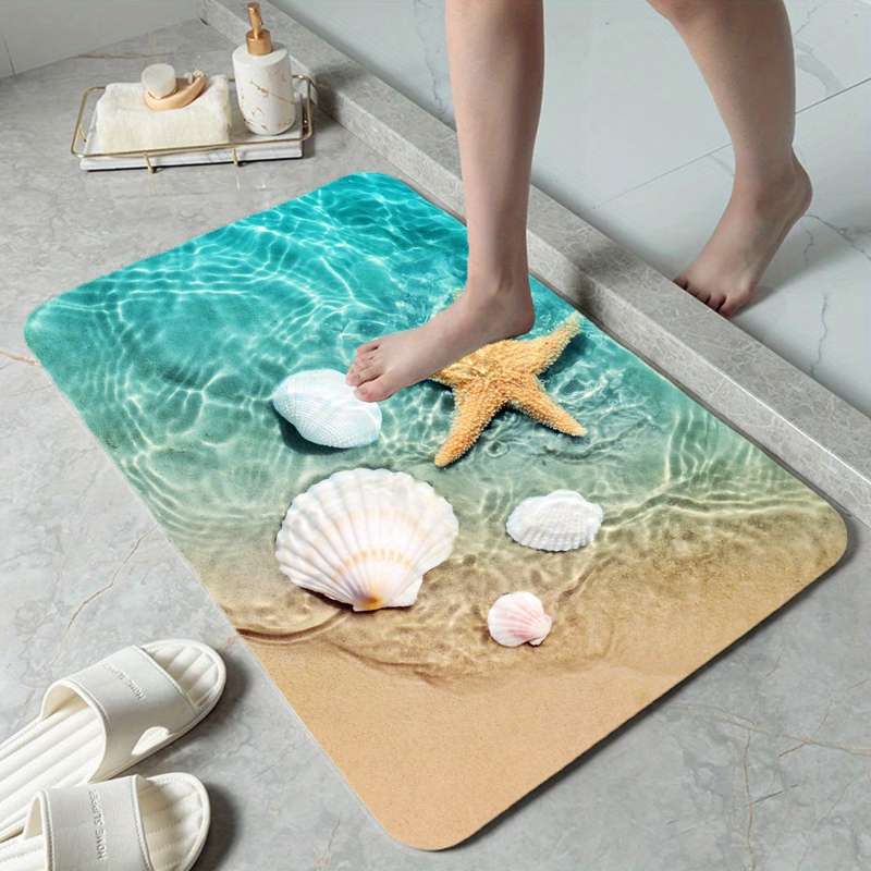 1Pc 50x80cm 19.68x31.49inch Style 01 Floor Mat