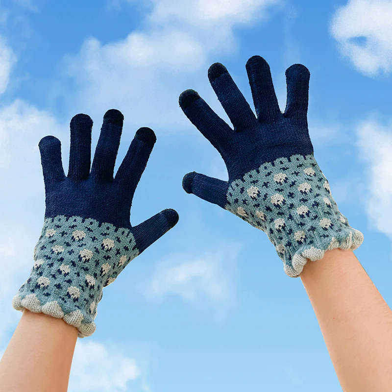 1 Pair Color 04 Warm Gloves