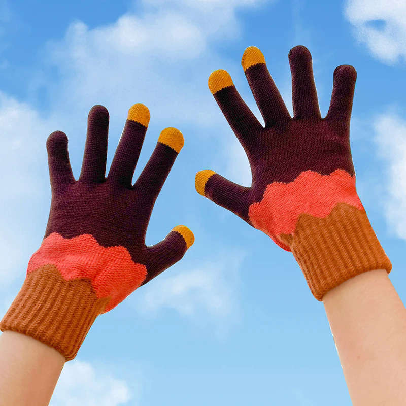 1 Pair Color 08 Warm Gloves