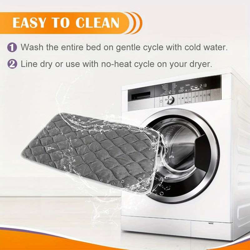 1PC Pet Mat Gray Size Small 40x50CM 16Inchx20Inch