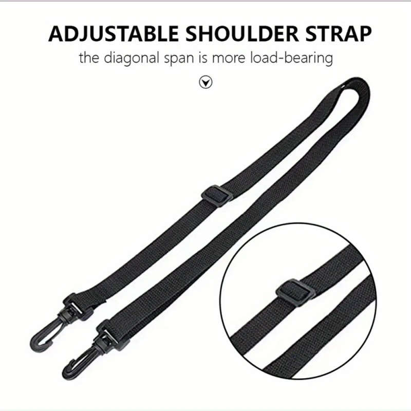 1pc Nylon Water Bottle Sleeve with Adjustable Strap Portable Protective Cover Holder for 550ml