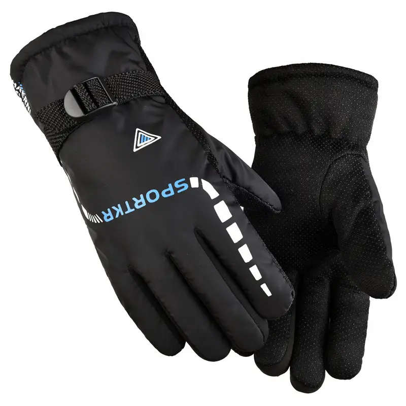 1pairs Thickened and Warm Men's Winter Riding Gloves for Electric Motorcycles and Motorcycles