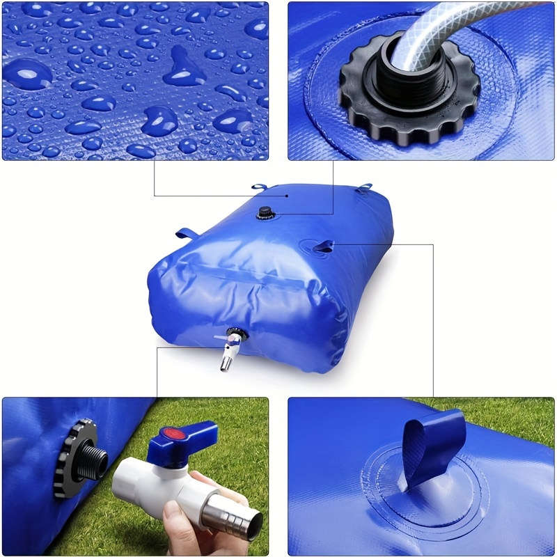 1Pc 3000L Water Container Portable Water Bag