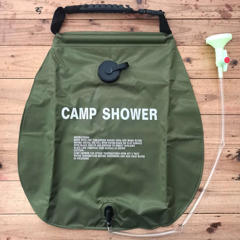 Solar Heated Camping Shower Bag