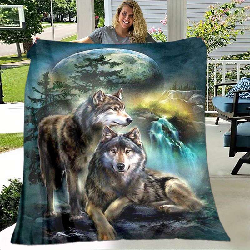 1ps Blanket Size 50Inx60In 130Cmx150Cm Ad'dFree Storage Bag