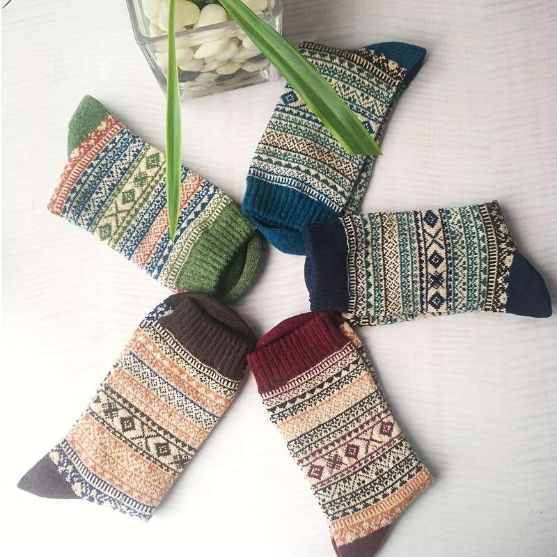 Sock 5 Pairs Mix  One Size