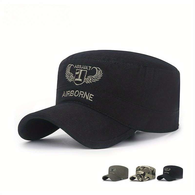 1pc Spring And Autumn Camouflage Outdoor Sports Flat Cap For Men And Women Casual Sunshade Cotton