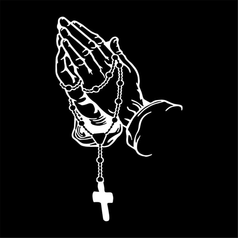 1pc Black   Jesus Christian Themed Stickers