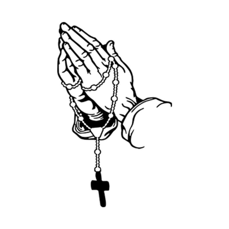 1pc Black   Jesus Christian Themed Stickers