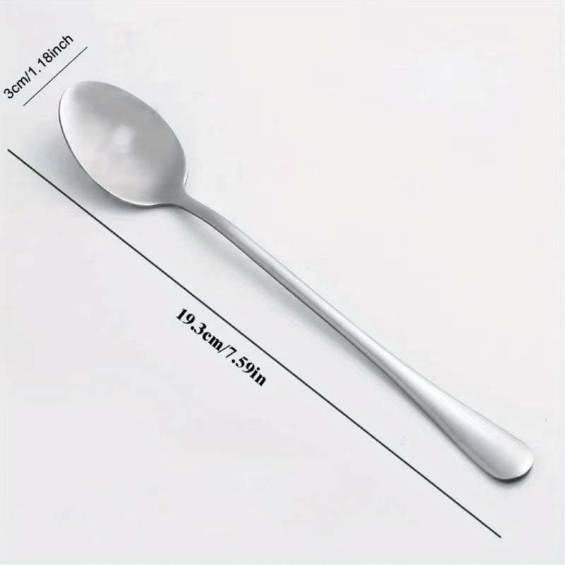 1pc Whimsical Umbrella Sugar Design Spoon Stainless Steel 7 Inches Perfect for Coffee Te