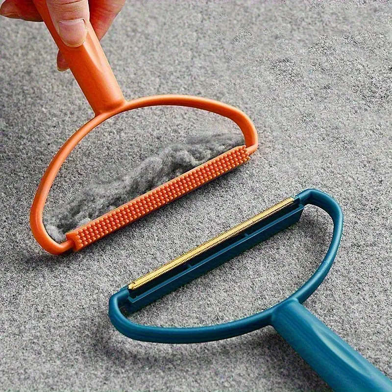 Dual-Sided Portable Lint Remover/Pet Hair Remover