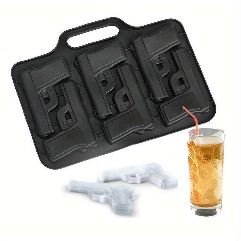 1pc Whiskey Enthusiast's Dream 1pc Silicone Ice Cube Tray Create Unique Shapes Perfect for Cock