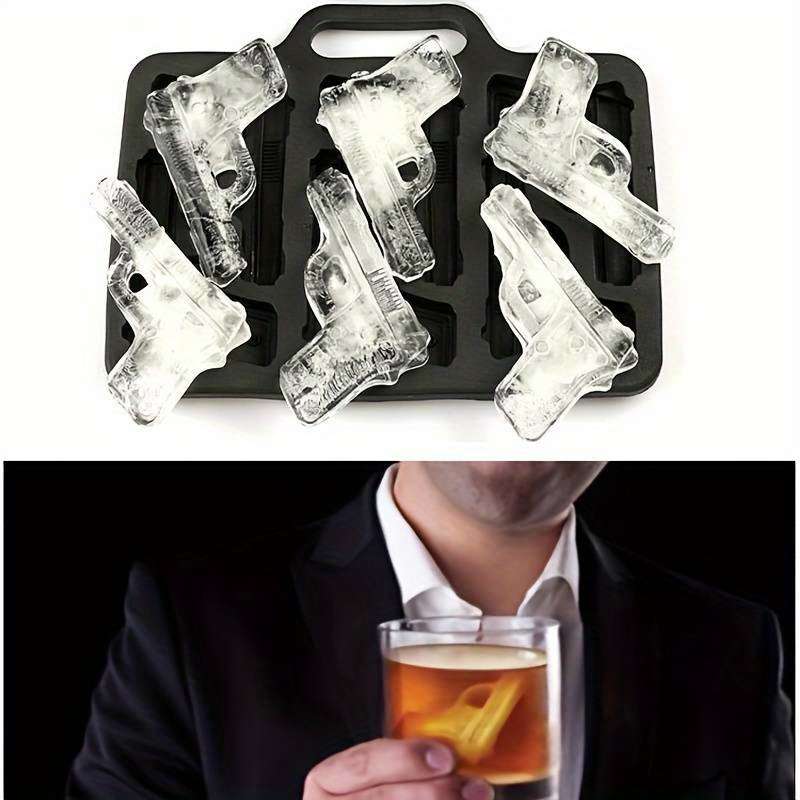 1pc Whiskey Enthusiast's Dream 1pc Silicone Ice Cube Tray Create Unique Shapes Perfect for Cock