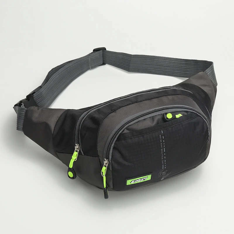1pc Men's Multifunctional Mobile Phone Storage Waist Bag Outdoor Sports Running Chest Bag
