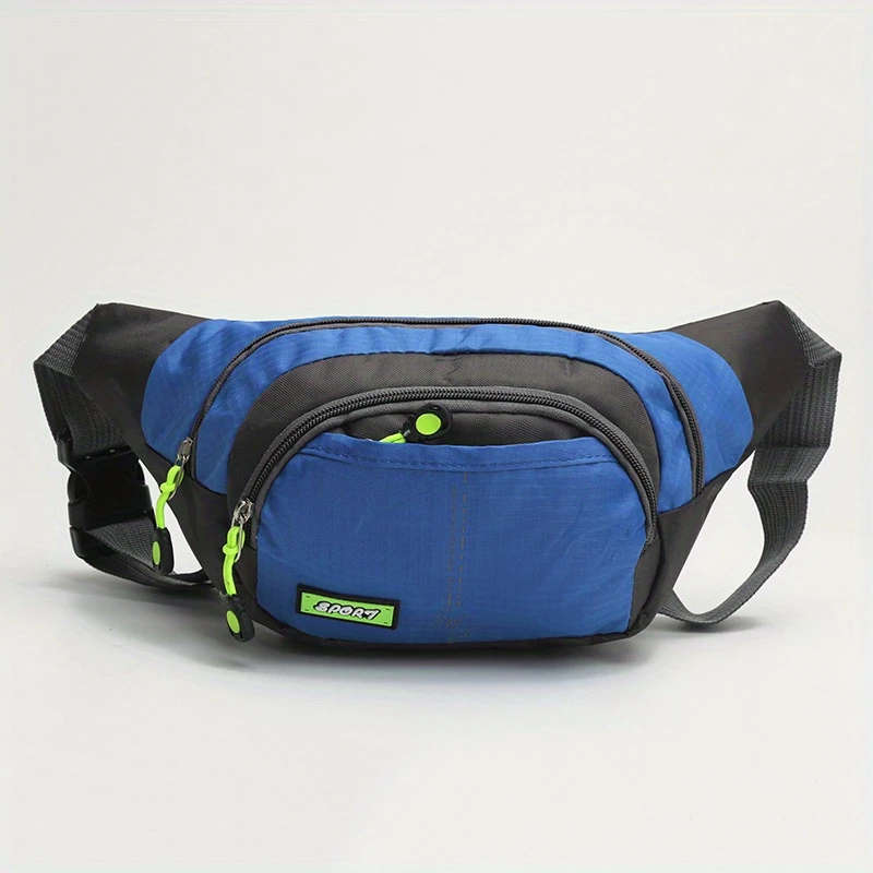 1pc Men's Multifunctional Mobile Phone Storage Waist Bag Outdoor Sports Running Chest Bag