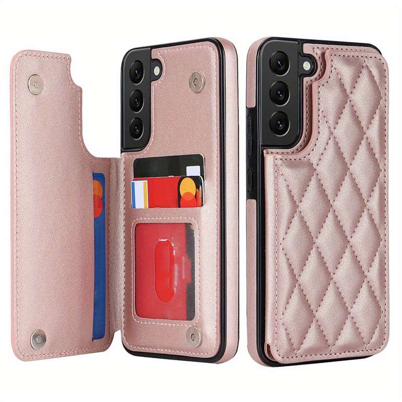 1pc Rose Golden For Samsung Galaxy S22 Phone Cases