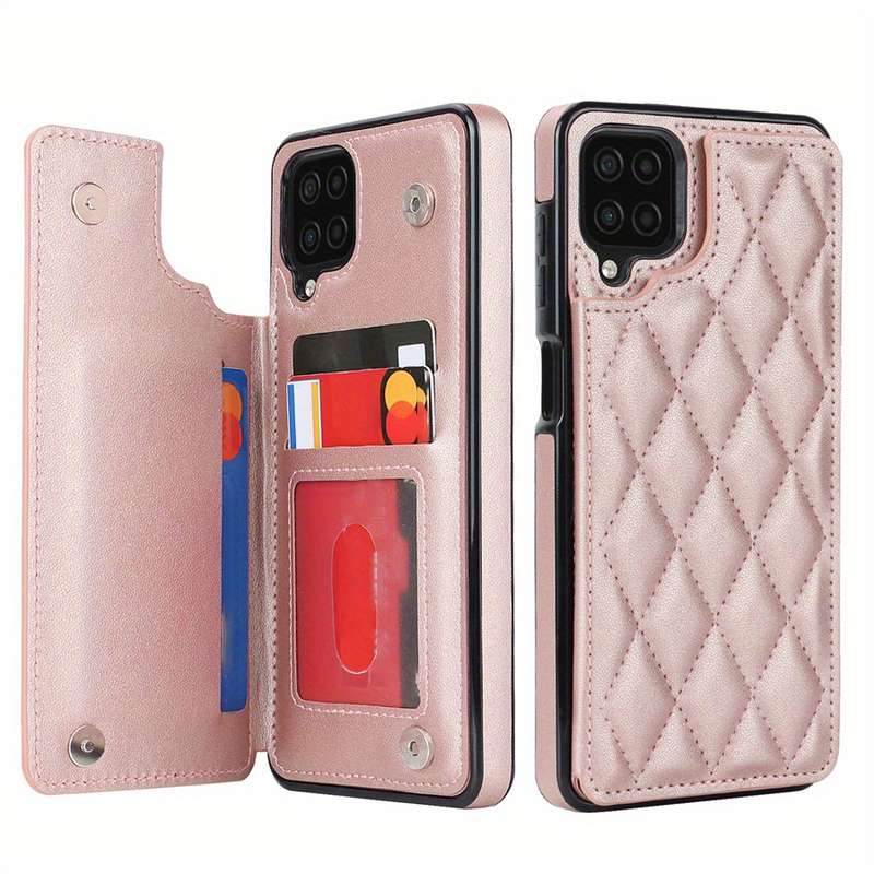 1pc Rose Golden For Samsung Galaxy A12 Phone Cases