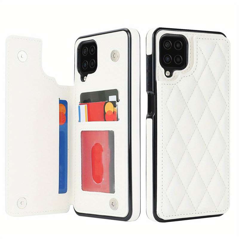 1pc White For Samsung Galaxy A12 Phone Cases