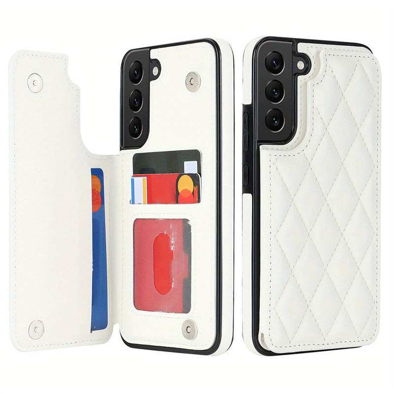 1pc White For Samsung Galaxy S22 Phone Cases